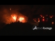 Burning Shed & Fire Engines 2765